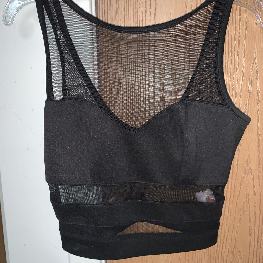 Black matching set